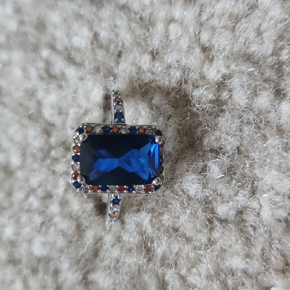 Size 6 patriotic ring